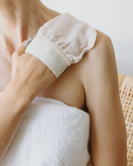 silk face glove