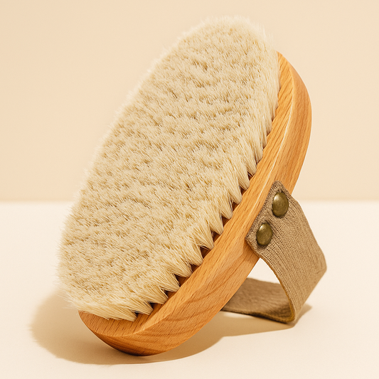 Natural Horse Hair Body Brush
