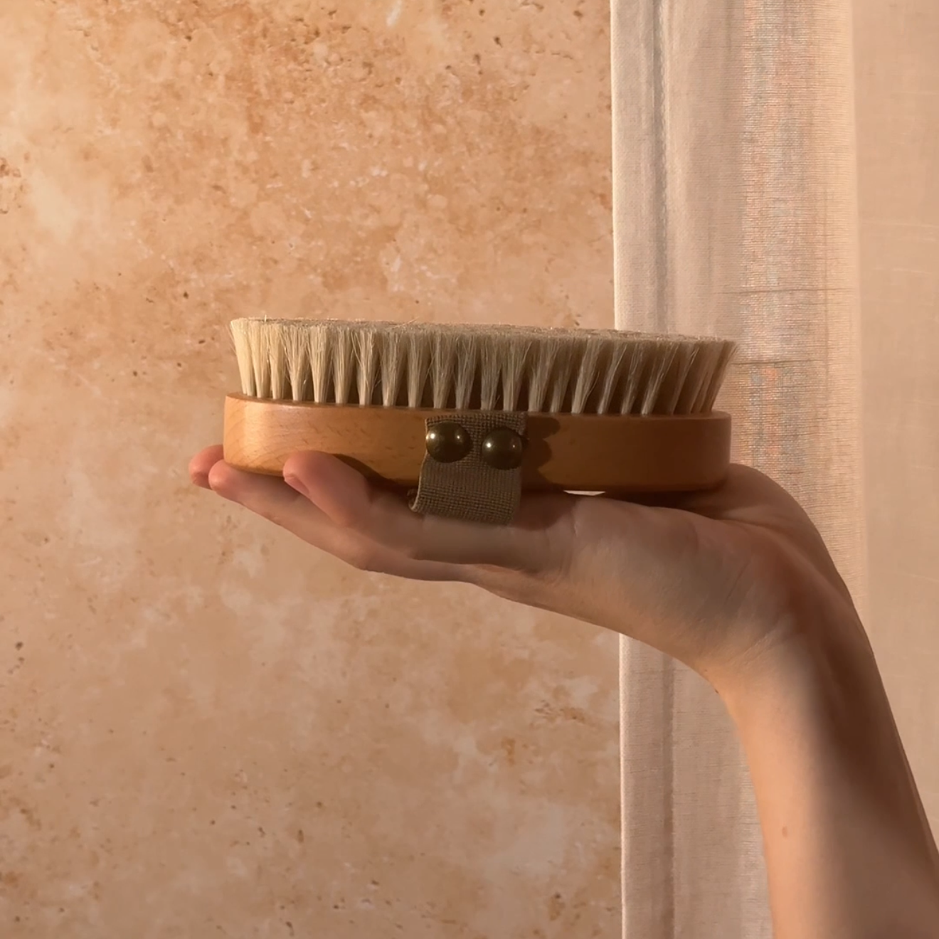 Traditional Cellulite Brush - Natural Horse Hair