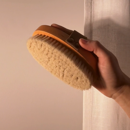 Traditional Cellulite Brush - Natural Horse Hair
